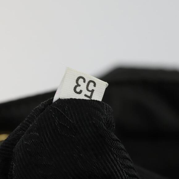 PRADA Backpack Nylon Black Gold Auth ka1273 main image 16